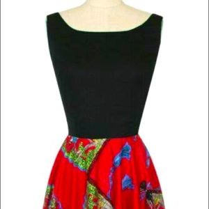 Red Fans Trash Diva Holly Dress